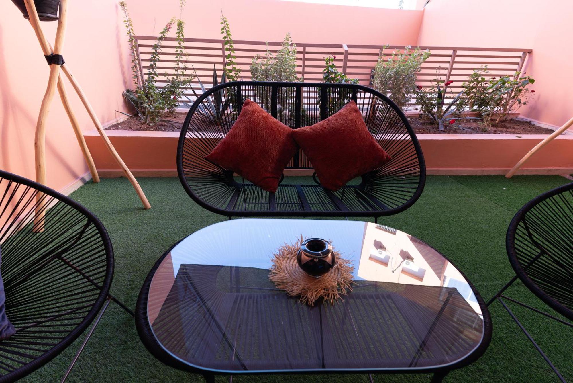 Appartement Au Coeur De Marrakech Marrakesh Bagian luar foto